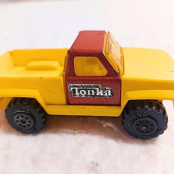 Vintage Tonka Truck Toy Lot - 1978 / 1981 - Pickup & Horse Trailer Trucks - Picture 2 of 16